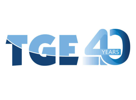Logo 40 Jahre TGE Engineering
