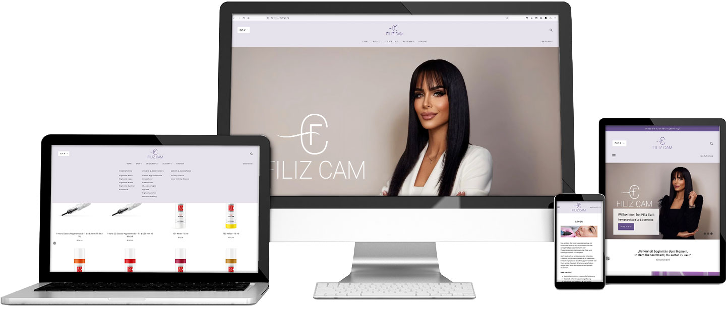 Responsive Internet-Auftritt www.filizcam.de