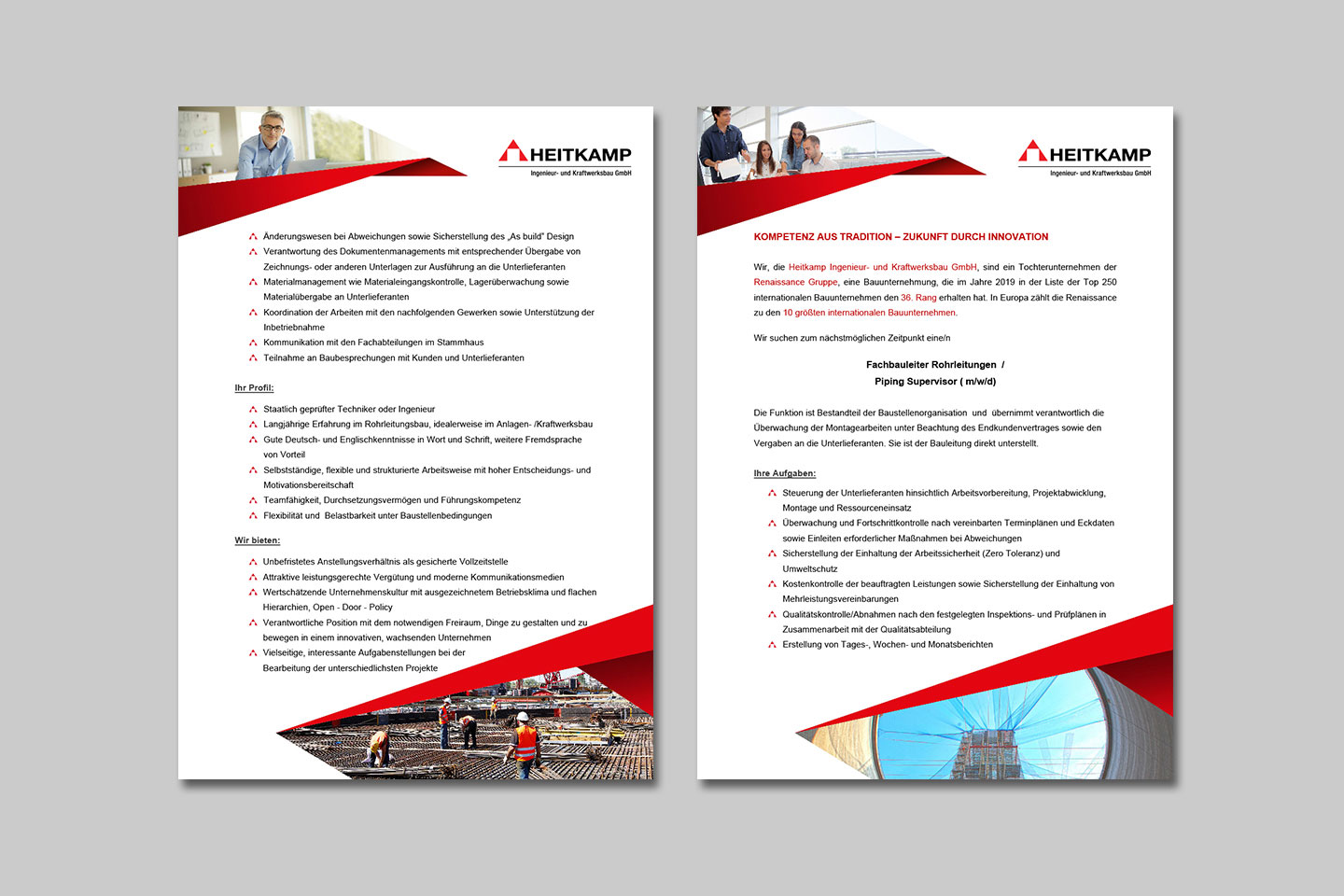 Heitkamp Industrial Solutions HR Anzeigen