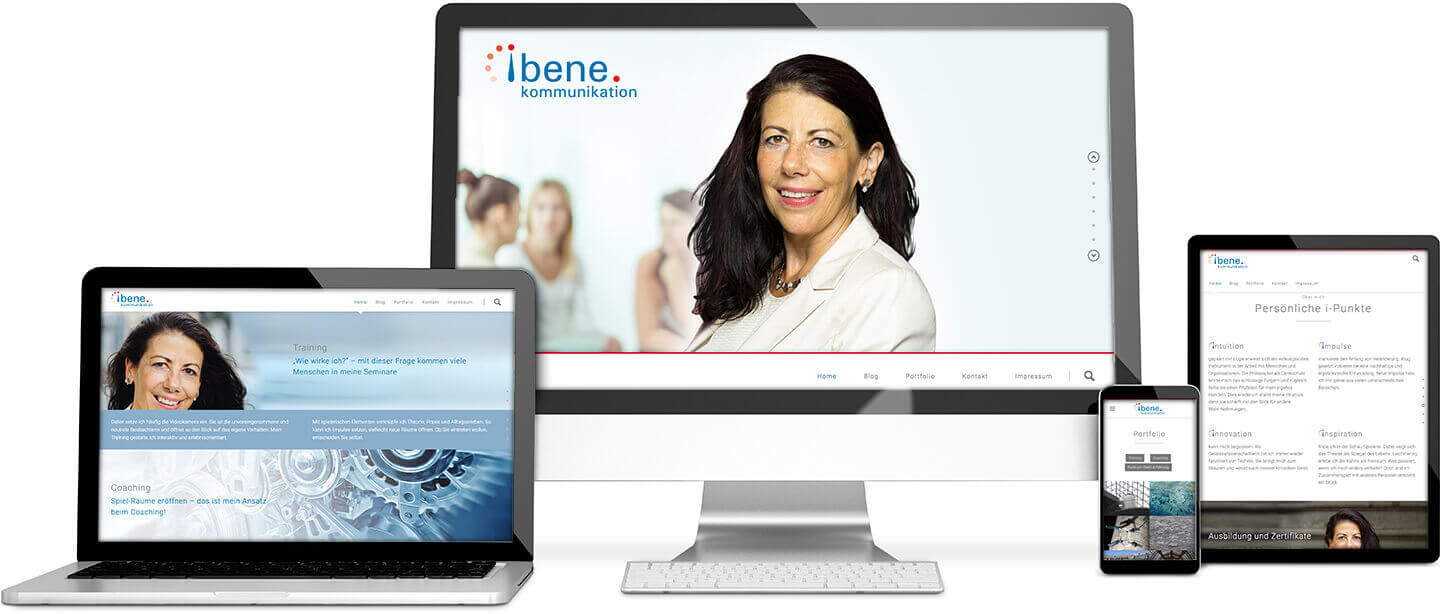 ibene der Profi für Führungskräfte Coaching, Workshops zur Erweiterung der Führungskompetenz, Kommunikation, Einzelcoaching, Konfliktmanagement Responsive Internet-Auftritt www.ibene.de