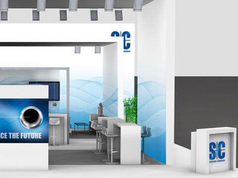 Schmidt + Clemens - Messestand