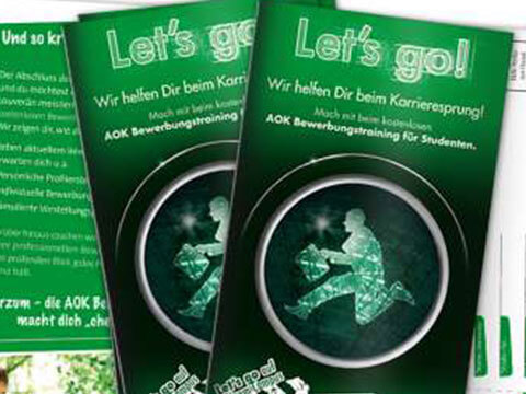 AOK – Flyer Let's go