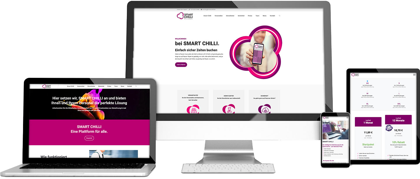 Smart Chilli Website