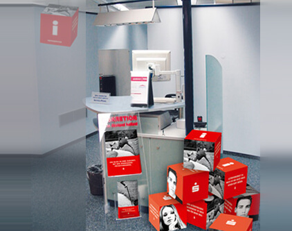 Dekomaterial POS Aktion Deutscher Sparkassenverlag 2