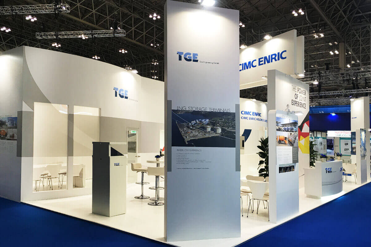 TGE Gas Engineering Messestand