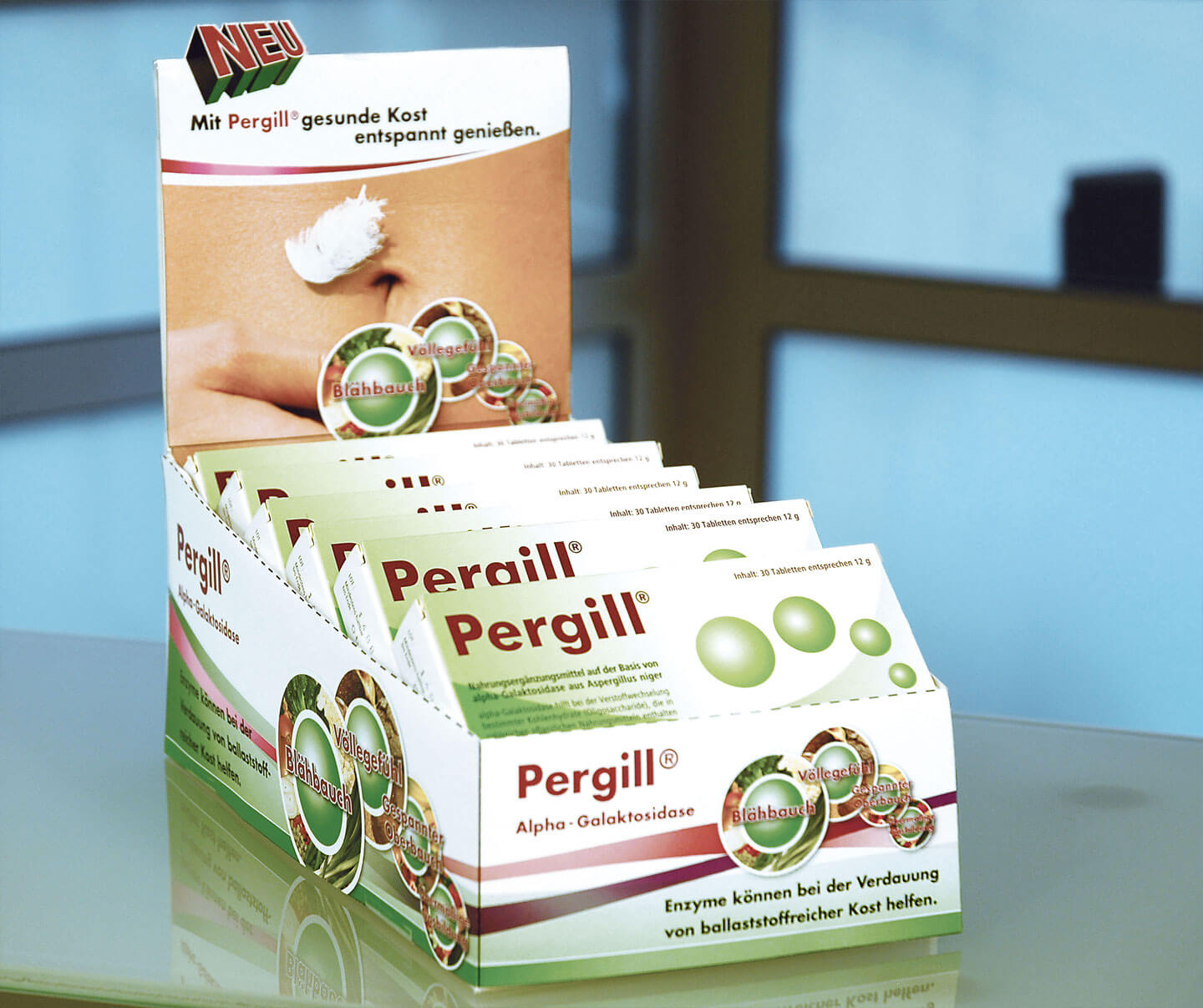 Trommsdorff Pergill Aufsteller 5